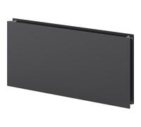 Mexen CHF20 Hygiene Flat radiador de placa 400 x 1200 mm, conexión lateral, 863 W, antracita - W420HF-040-120-66 36215 5905315851345