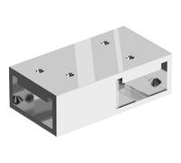 Mexen conector T para soportes de pared, cromo - 800-09-01 53176 5907709116245