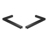 Mexen conjunto de soportes angulares L para mamparas de ducha de 10 mm, negro - 800-07-70 95305 5905315965950