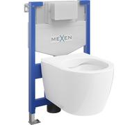Mexen conjunto empotrado WC estructura Fenix XS-F con taza WC Carmen, blanco brillo - 6803388XX00 13060 5907709163775