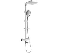 Mexen CQ22 set de bañera-ducha con rociador y grifo termostático, cromo - 779102295-00 2164 5907709142626