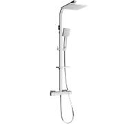 Mexen CQ45 conjunto de ducha exterior con alcachofa y grifo termostático, cromo - 772504595-00 2054 5907709142039