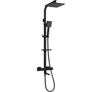 Mexen CQ45 conjunto de ducha y bañera con lluvia y grifo termostático, negro - 779104595-70 2172 5907709142695