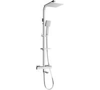 Mexen CQ45 set de bañera y ducha con rociador y grifo termostático, cromo - 779104595-00 2170 5907709142671