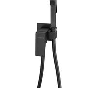 Mexen Cube grifo bidé empotrado con juego de puntos, negro - 7599150-70 16067 5907709156210