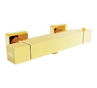 Mexen Cube grifo de ducha termostático dorado - 77200-50 315 5907709118829