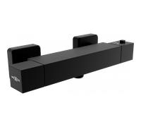 Mexen Cube grifo de ducha termostático, negro - 77200-70 319 5907709110908
