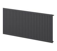 Mexen CVH10 Radiador higiénico de placa 300 x 2800 mm, conexión inferior, 927 W, antracita - W610H-030-280-66 36424 5905315862792