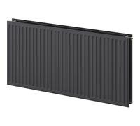Mexen CVH20 Radiador higiénico de chapa 400 x 2800 mm, conexión inferior, 2226 W, antracita - W620H-040-280-66 36725 5905315863997
