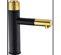 Mexen Diamond grifo de lavabo, negro/dorado - 71500-75 1916 5907709192379