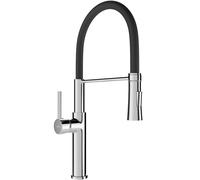 Mexen Dina grifo de cocina, cromo/negro - 672701-07 2019 5907709192874