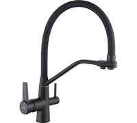 Mexen Duo grifo de cocina, negro - 671701-70 2161 5907709193376