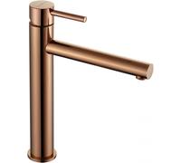 Mexen Elba grifo de lavabo alto, oro rosa - 74110-60 1406 5907709112094