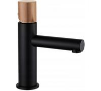 Mexen Elba One grifo de lavabo, negro/oro rosado - 74101-76 4577 5907709112650