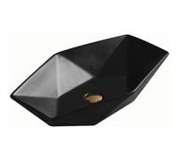 Mexen Elena lavabo sobre encimera 63 x 41 cm, negro mate - 21476385 2299 5907709190719