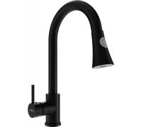 Mexen Elia grifo de cocina, negro - 670101-70 2034 5907709192607