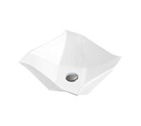 Mexen Elvira lavabo sobre encimera 42 x 42 cm, blanco - 21894200 1357 5907709191143