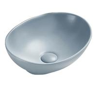 Mexen Elza lavabo sobre encimera 40 x 33 cm, gris-azul mate - 21014069 15987 5907709157149