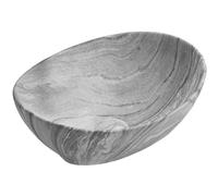 Mexen Elza lavabo sobre encimera 40 x 33 cm, piedra gris - 21014096 21877 5907709157774