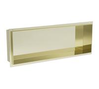 Mexen Estante Empotrado sin Collar 60x20 cm de Acero Inoxidable X-Wall-NR - Oro - 1951602010