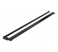 Mexen estante para mampara de ducha con barra para toallas, negro - 800-02-70 14249 5907709177376