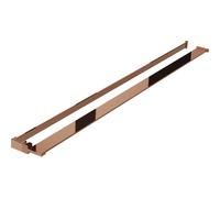 Mexen estante para mampara de ducha con barra para toallas, oro rosa - 800-02-60 14248 5907709168787