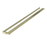 Mexen estante para panel de ducha con barra para toallas, oro cepillado - 800-02-55 50003 5905315077158