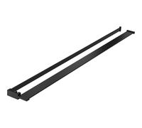 Mexen estante para pared de ducha con barandilla para toallas, negro - 800-02-70 14249 5907709177376