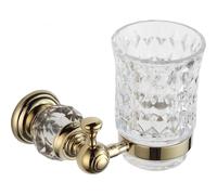 Mexen Estela vaso para cepillos de dientes, dorado - 7011538-50 360 5907709120167