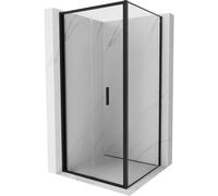 Mexen Exo-F cabina de ducha plegable 90 x 90 cm, transparente, negra - 816-090-090-70-00 54030 5905315404626