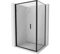 Mexen Exo-F cabina de ducha plegable 95 x 75 cm, transparente, negra - 816-095-075-70-00 54010 5905315404428
