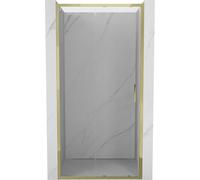Mexen Exo-S puerta de ducha corredera 110 cm, transparente, dorada - 8151-110-000-50-00 59059 5905315970374