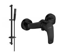 Mexen Fabia DB72 grifo de ducha con set de ducha, negro - 74654DB72-70 5908 5907709187924