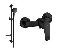 Mexen Fabia DF05 grifo de ducha con conjunto de ducha, negro - 74654DF05-70 5907 5907709187900