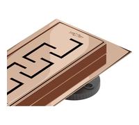 Mexen Flat 360° M15 drenaje lineal giratorio 90 cm, oro rosa - 1624090-40 83949 5905315728517