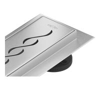 Mexen Flat 360° M18 desagüe lineal giratorio 80 cm, inox - 1023080-40 868 5907709100404