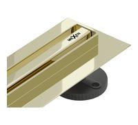 Mexen Flat 360° Slim desagüe lineal giratorio 140 cm, dorado - 1541140 14368 5907709143913