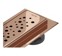 Mexen Flat M12 desagüe lineal 90 cm, oro rosa - 1621090-15 83837 5905315728036