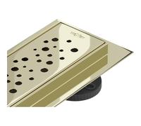 Mexen Flat M12 drenaje lineal 100 cm, dorado - 1521100-15 1111 5907709195295