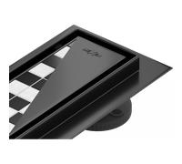 Mexen Flat M13 desagüe lineal 2 en 1 de 100 cm, negro - 1710100-15 1144 5907709105461