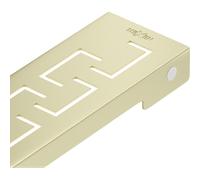Mexen Flat M15 cubierta para desagüe lineal 100 cm, oro cepillado - 1A24100 83226 5905315987914