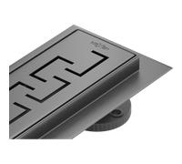 Mexen Flat M15 desagüe lineal 50 cm, gris arma cepillado - 1E24050-15 84244 5905315730398