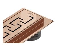 Mexen Flat M15 desagüe lineal 50 cm, oro rosa - 1624050-15 83860 5905315728111