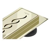 Mexen Flat M18 desagüe lineal 60 cm, dorado - 1523060-15 1114 5907709195318