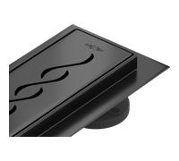 Mexen Flat M18 desagüe lineal 60 cm, negro - 1723060-15 1164 5907709105607