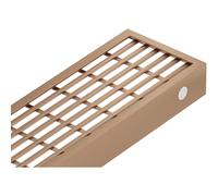 Mexen Flat M33 cubierta para drenaje lineal 80 cm, cobre cepillado - 1C33080 83386 5905315989048