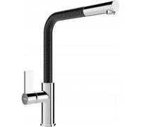 Mexen Flora grifo de cocina, cromo/negro moteado - 670401-08 2469 5907709192836