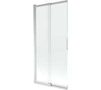Mexen Fox mampara de ducha deslizante de 2 paneles 85 x 150 cm, transparente, cromo - 891-085-002-01-00 24804 5907709148420
