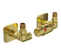 Mexen G00 conjunto termostático axial con cubierta S, dorado - W903-900-909-50 32663 5905315237248