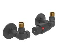 Mexen G00 conjunto termostático axial con embellecedor R, antracita - W903-900-904-66 32521 5905315237002